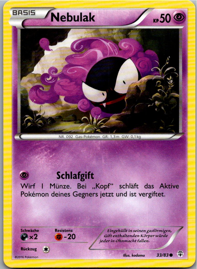 Nebulak 33/83 Generationen – Vorderseite