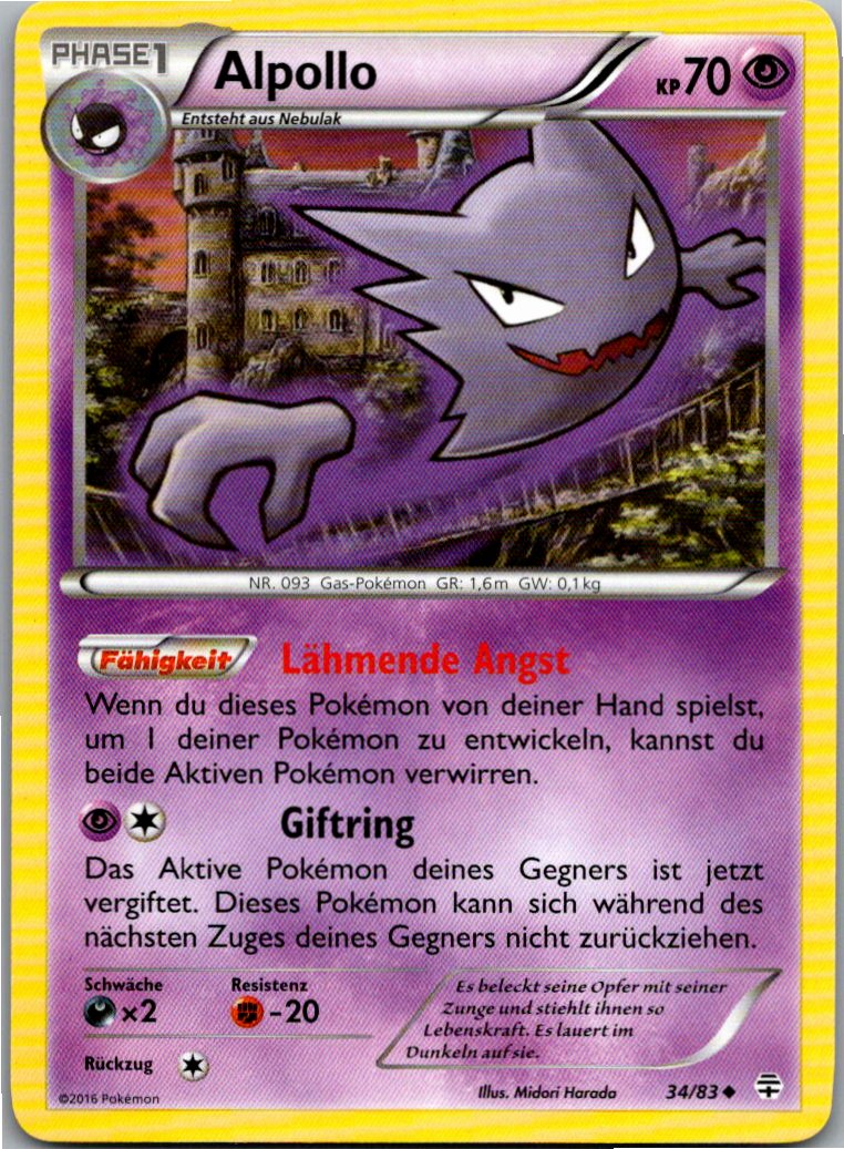 Alpollo 34/83 Generationen – Vorderseite