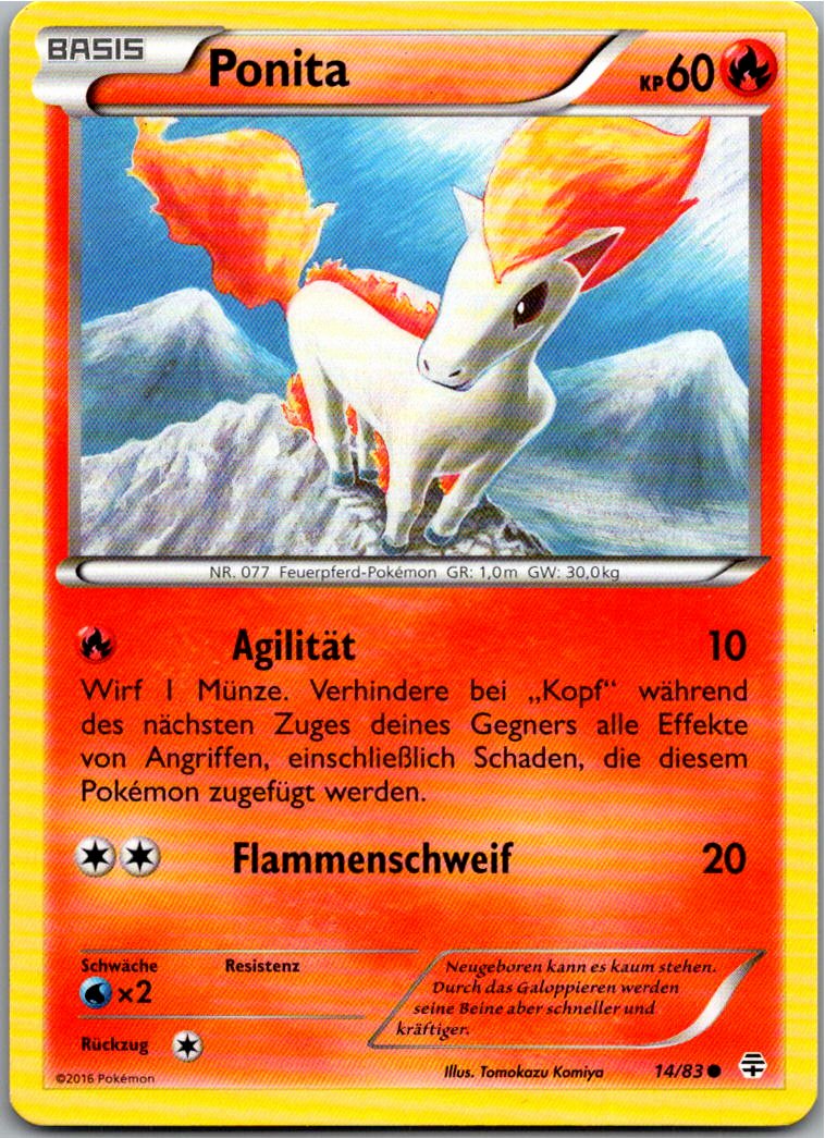 Ponita 14/83 Generationen – Vorderseite