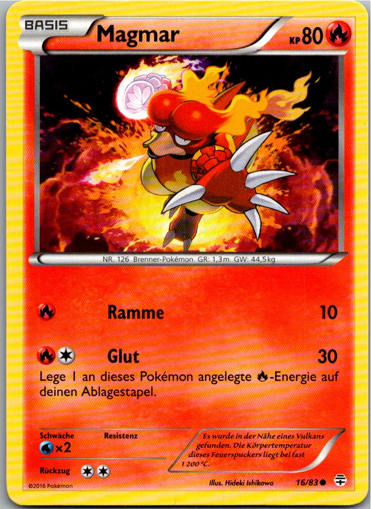 Magmar 16/83 Generationen – Vorderseite