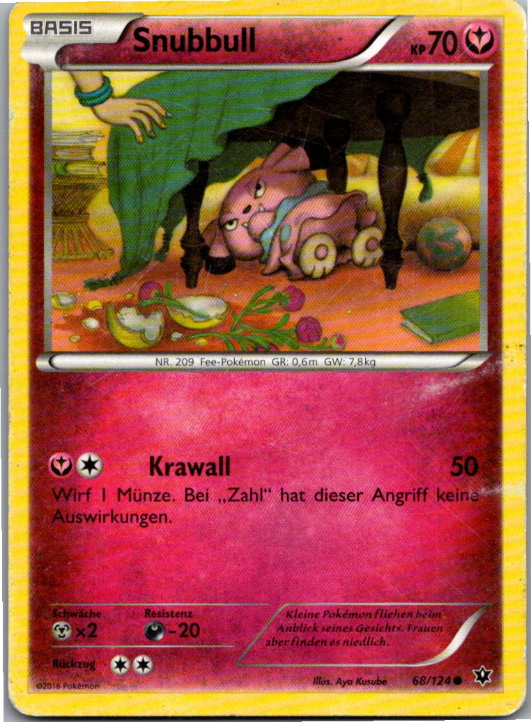 Snubbull 68/124 Schicksalsschmiede – Vorderseite