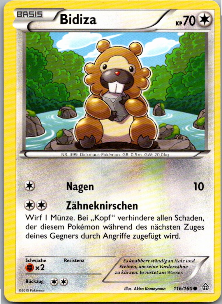 Bidiza 116/160 Protoschock – Vorderseite
