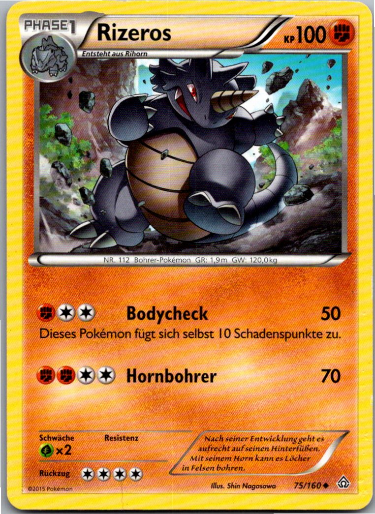 Rizeros 75/160 Protoschock – Vorderseite