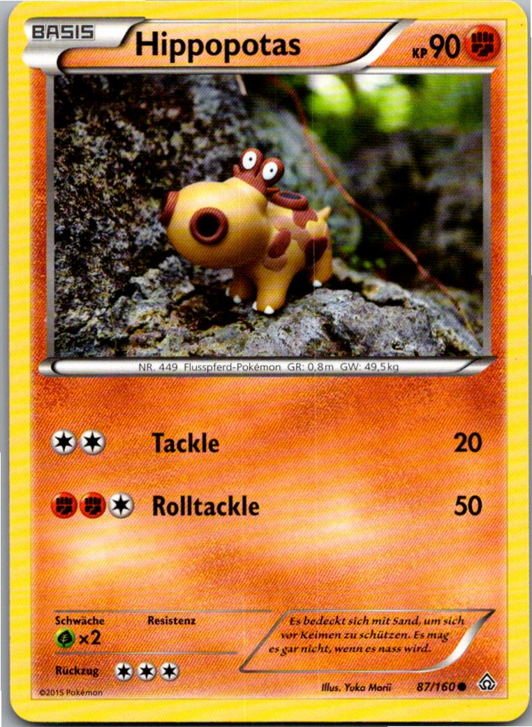 Hippopotas 87/160 Protoschock – Vorderseite