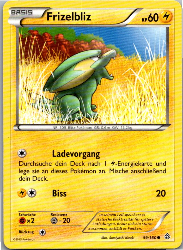 Frizelbliz 59/160 Protoschock – Vorderseite