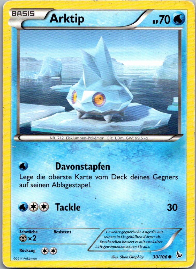 Arktip 30/106 Flammenmeer – Vorderseite