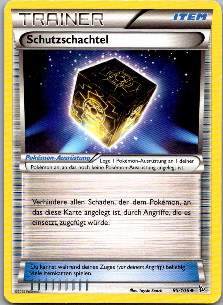 Schutzschachtel 95/106 Flammenmeer – Vorderseite