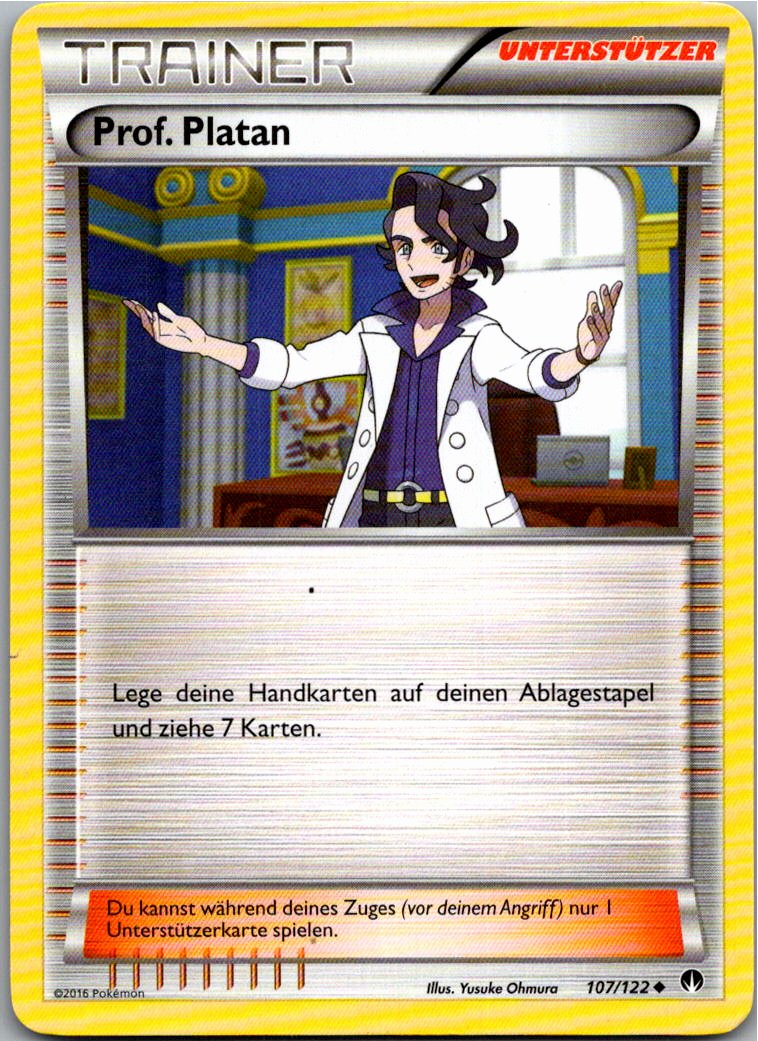 Prof. Platan 107/122 TURBOfieber – Vorderseite