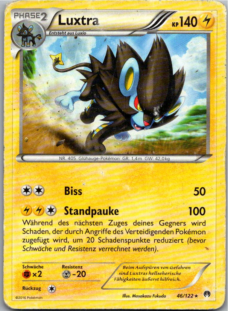 Luxtra 46/122 TURBOfieber – Vorderseite