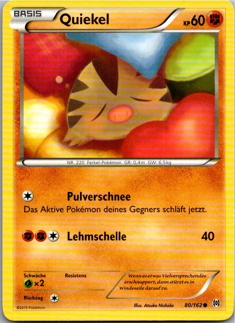 Quiekel 80/162 TURBOstart – Vorderseite