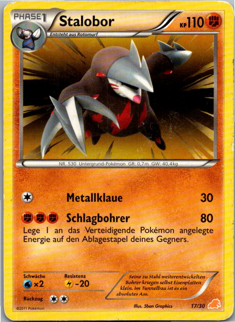 Stalobor 17/30 BW trainer Kit (Excadrill) – Vorderseite