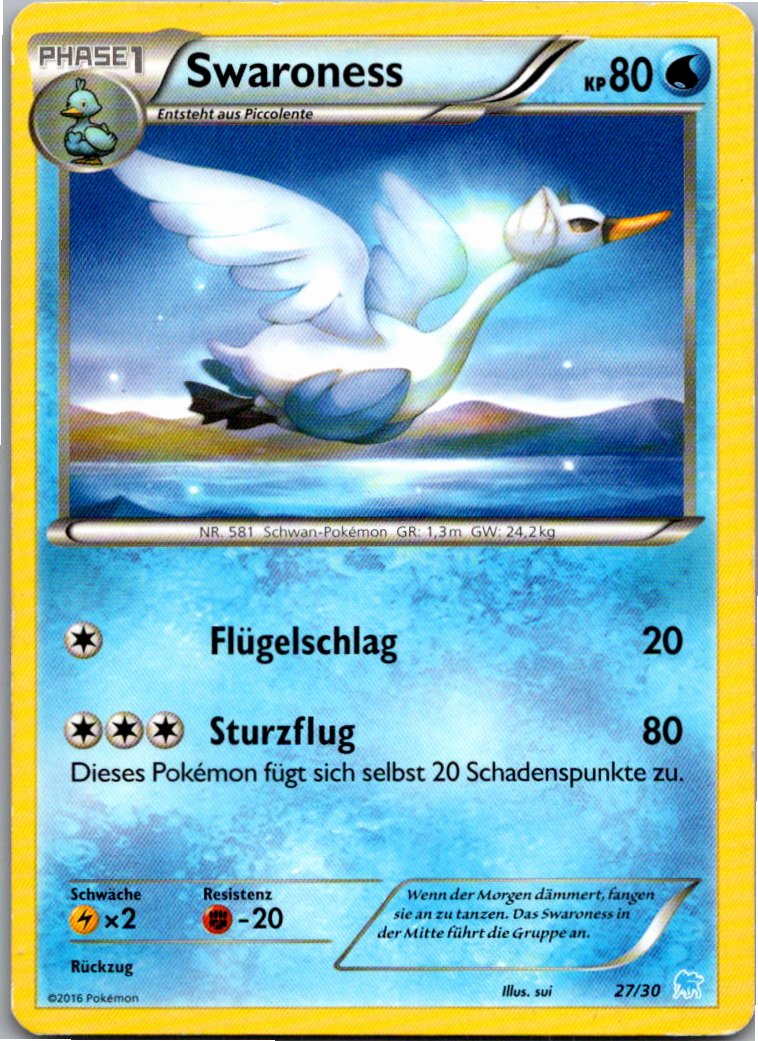 Swaroness 18/30 XY trainer Kit (Suicune) – Vorderseite
