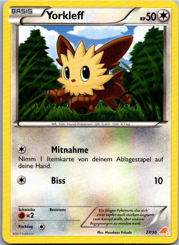 Yorkleff 1/30 BW trainer Kit (Excadrill) – Vorderseite