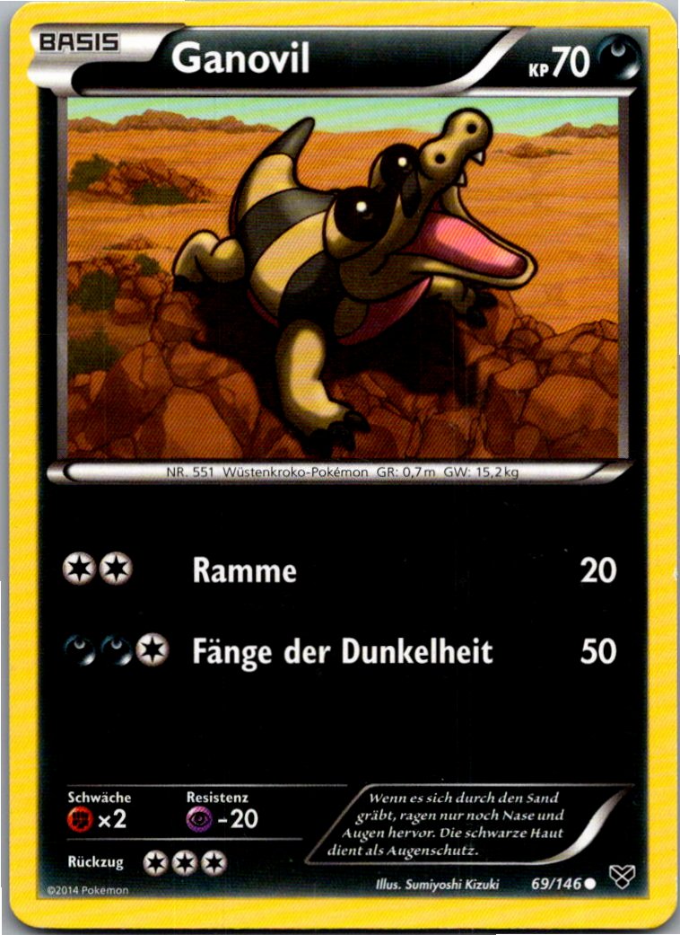 Ganovil 69/146 XY – Vorderseite