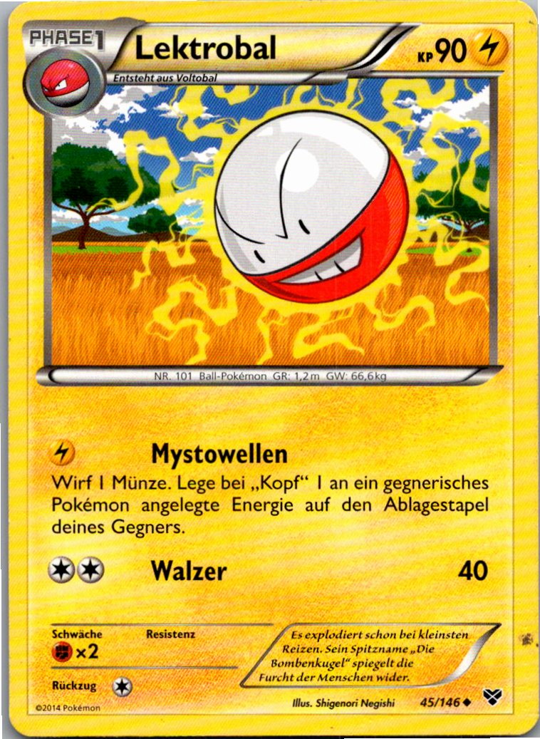 Lektrobal 45/146 XY – Vorderseite