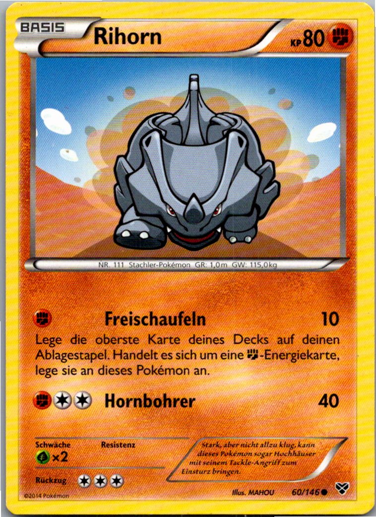 Rihorn 60/146 XY – Vorderseite