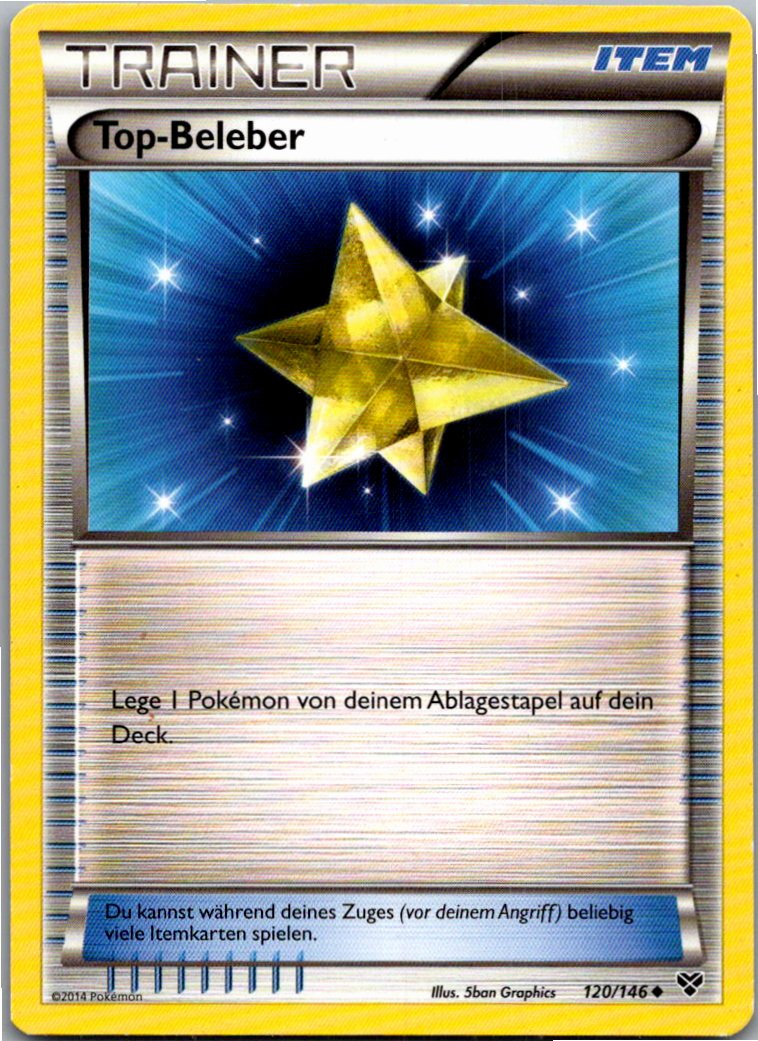Top-Beleber 120/146 XY – Vorderseite