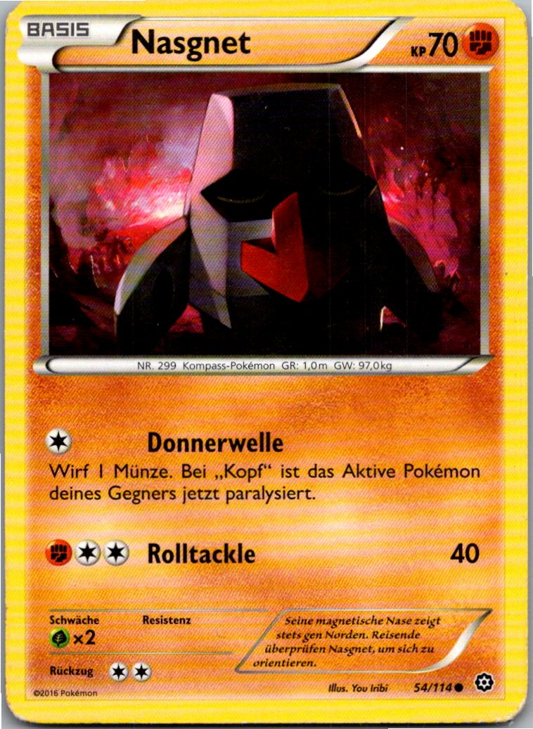 Nasgnet 54/114 Dampfkessel – Vorderseite