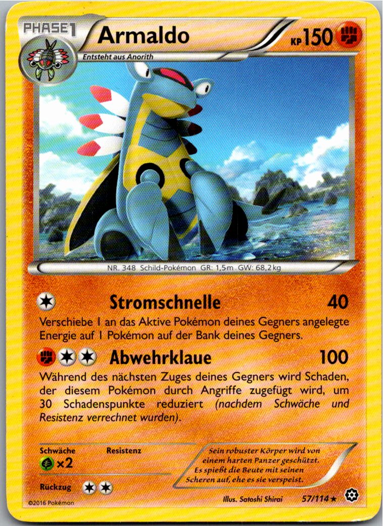 Armaldo 57/114 Dampfkessel – Vorderseite