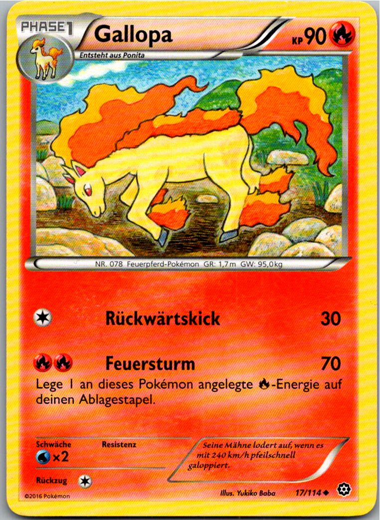Gallopa 17/114 Dampfkessel – Vorderseite