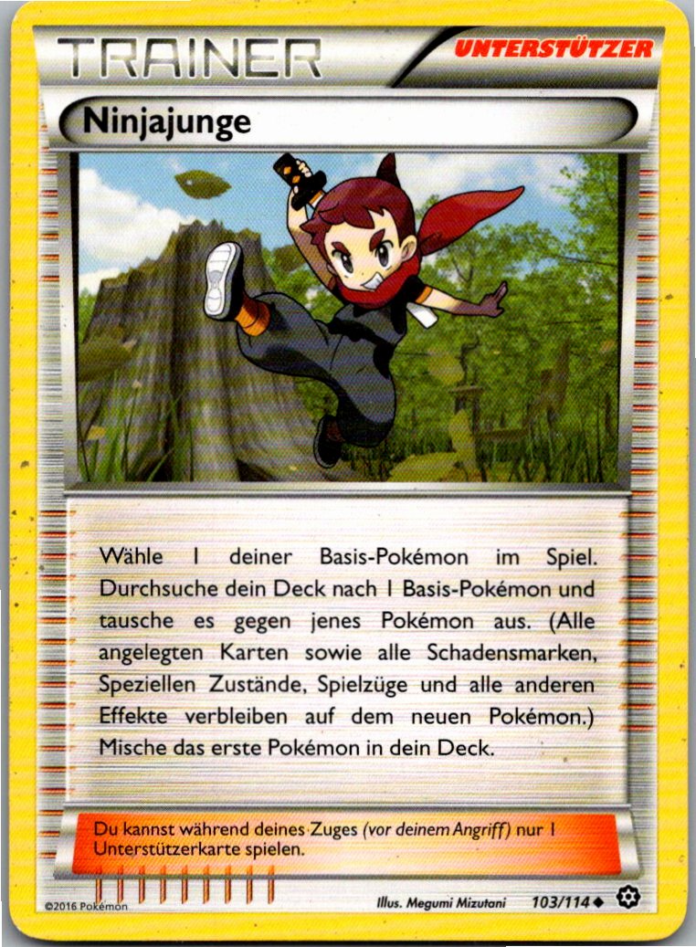 Ninjajunge 103/114 Dampfkessel – Vorderseite