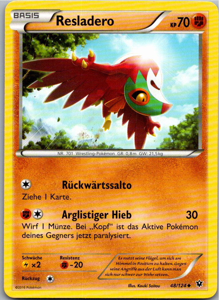 Resladero 48/124 Schicksalsschmiede – Vorderseite
