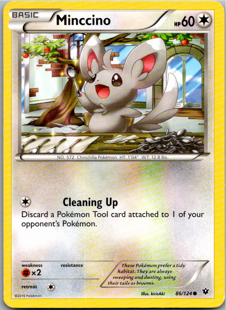 Minccino Picochilla 86/124 Schicksalsschmiede – Vorderseite