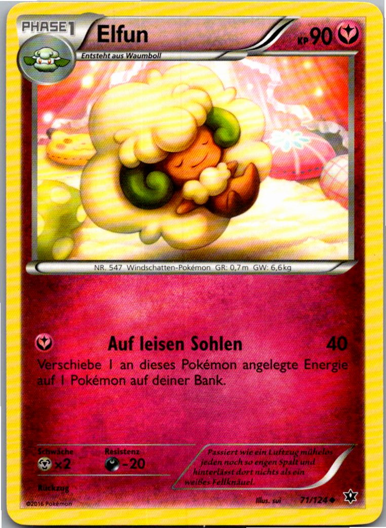 Elfun 71/124 Schicksalsschmiede – Vorderseite