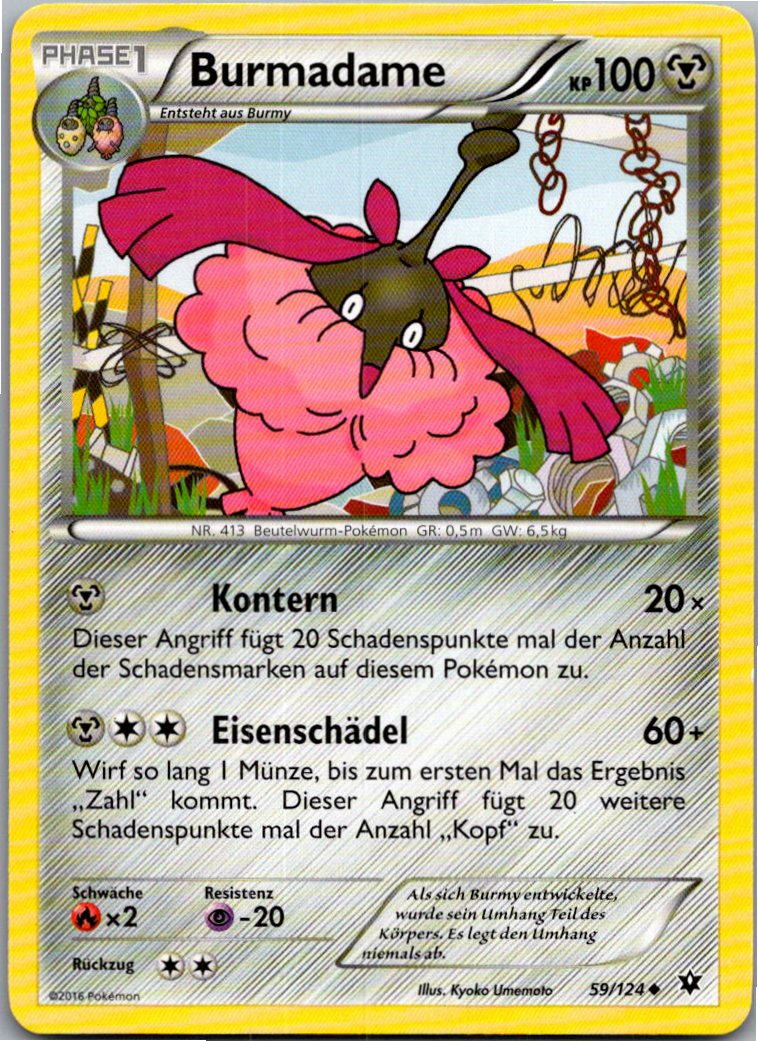 Burmadame 59/124 Schicksalsschmiede – Vorderseite