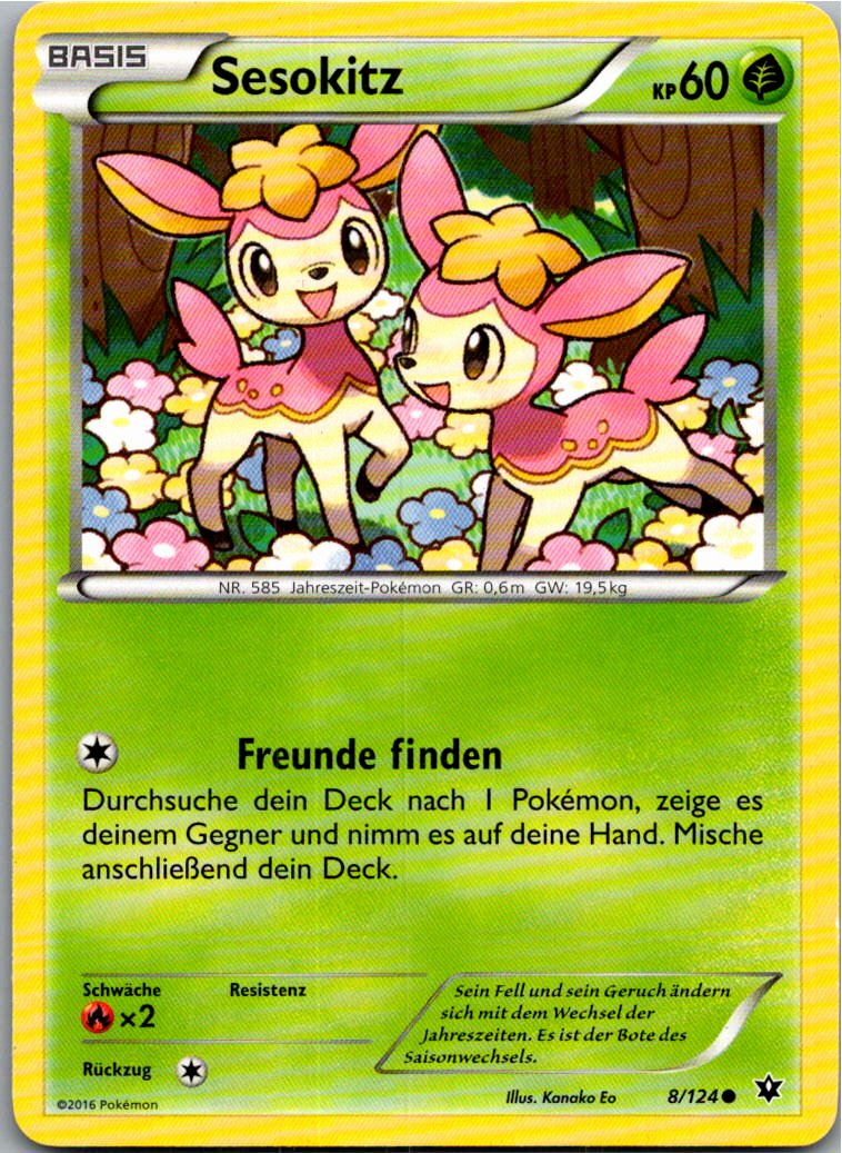 Sesokitz 8/124 Schicksalsschmiede – Vorderseite