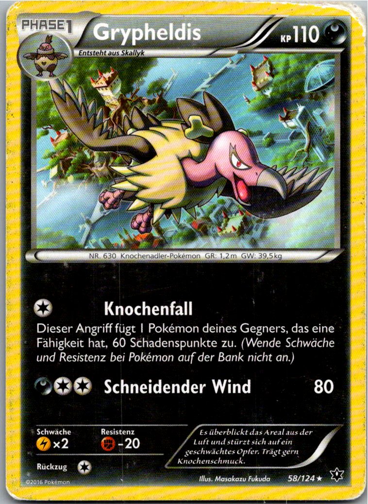 Grypheldis 58/124 Schicksalsschmiede – Vorderseite