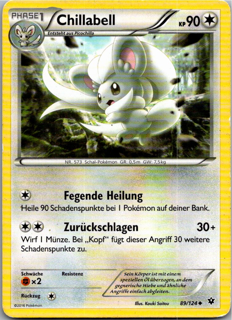 Chillabell 89/124 Schicksalsschmiede – Vorderseite