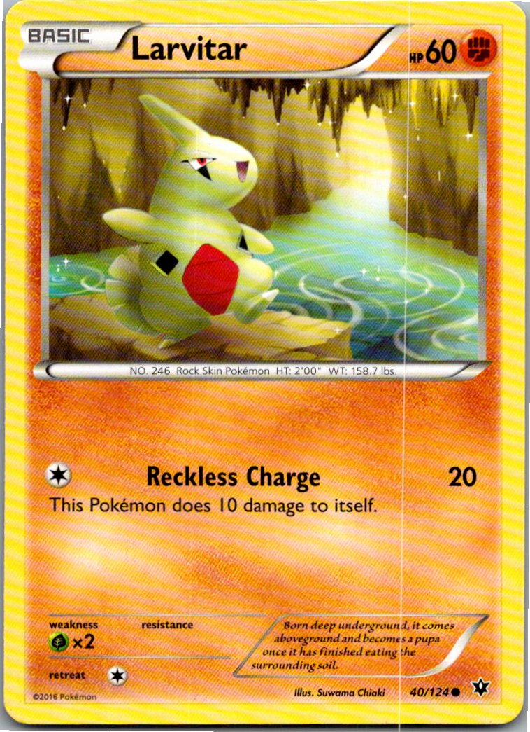 Larvitar 40/124 Schicksalsschmiede – Vorderseite