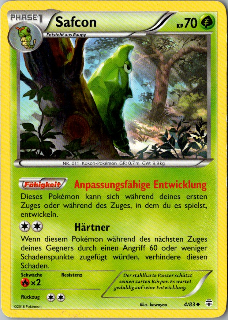 Safcon 4/83 Generationen – Vorderseite