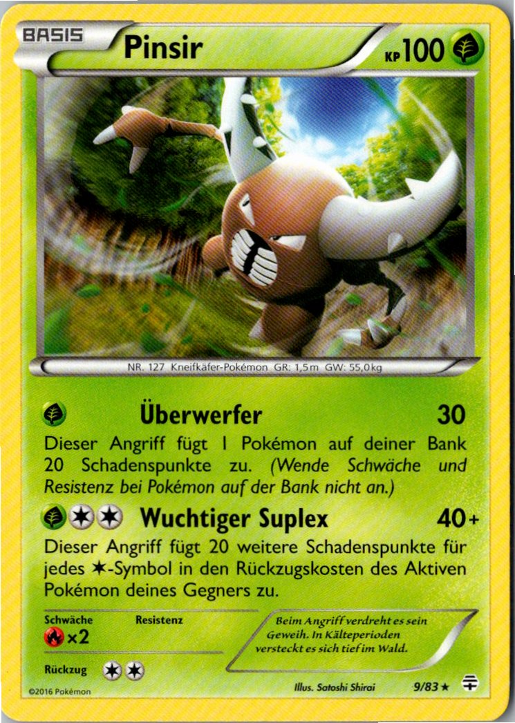 Pinsir 9/83 Generationen – Vorderseite