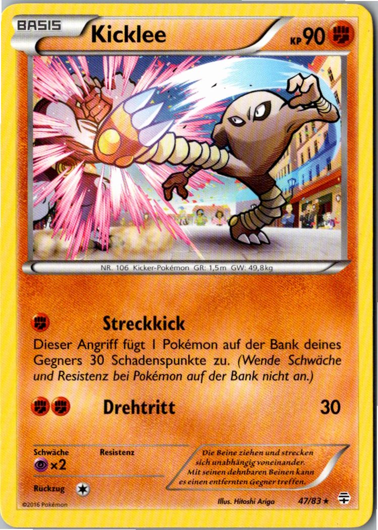 Kicklee 47/83 Generationen – Vorderseite