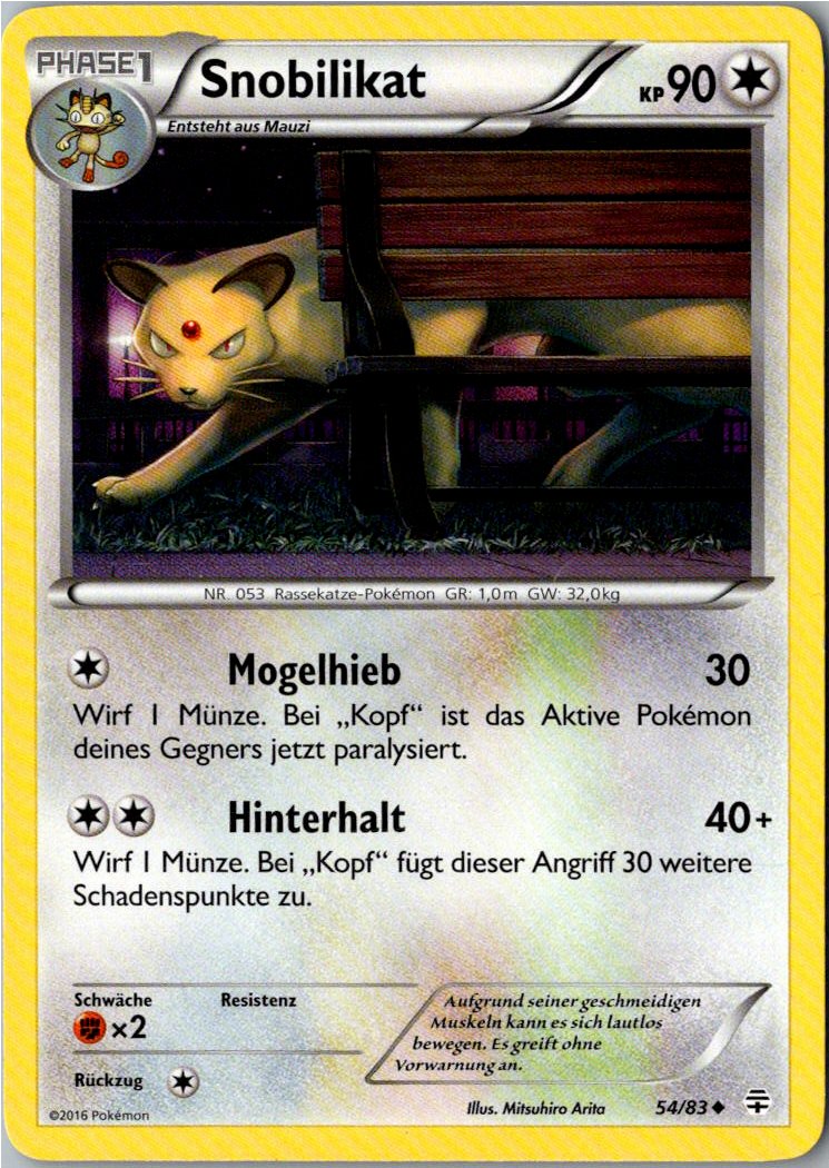 Snobilikat 54/83 Generationen – Vorderseite