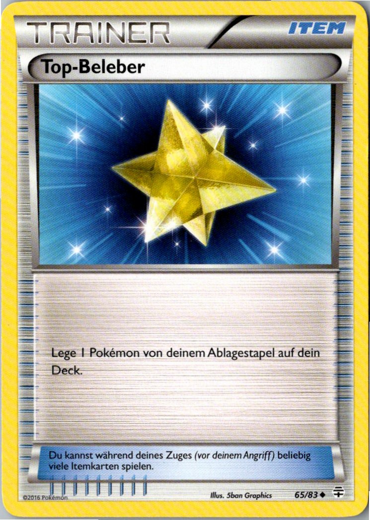 Top-Beleber 65/83 Generationen – Vorderseite