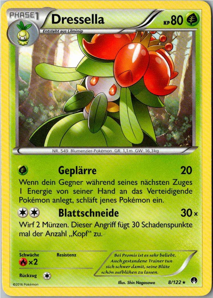Dressella 8/122 TURBOfieber – Vorderseite