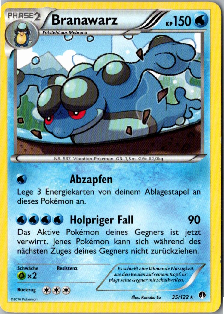 Branawarz 35/122 TURBOfieber – Vorderseite