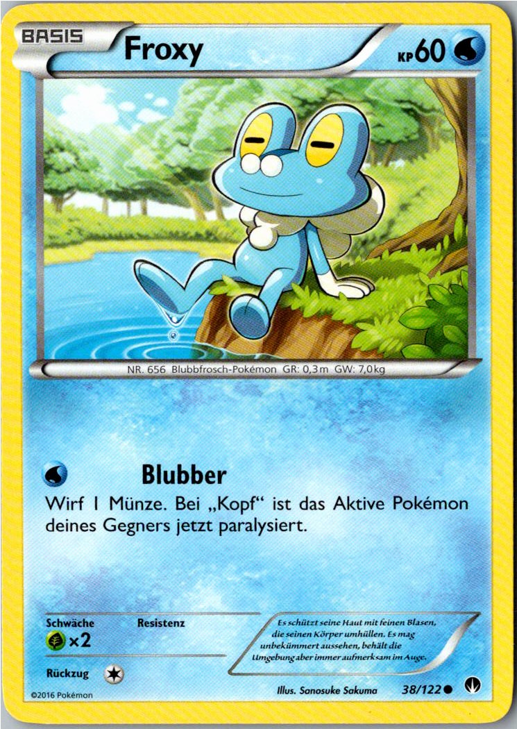 Froxy 38/122 TURBOfieber – Vorderseite