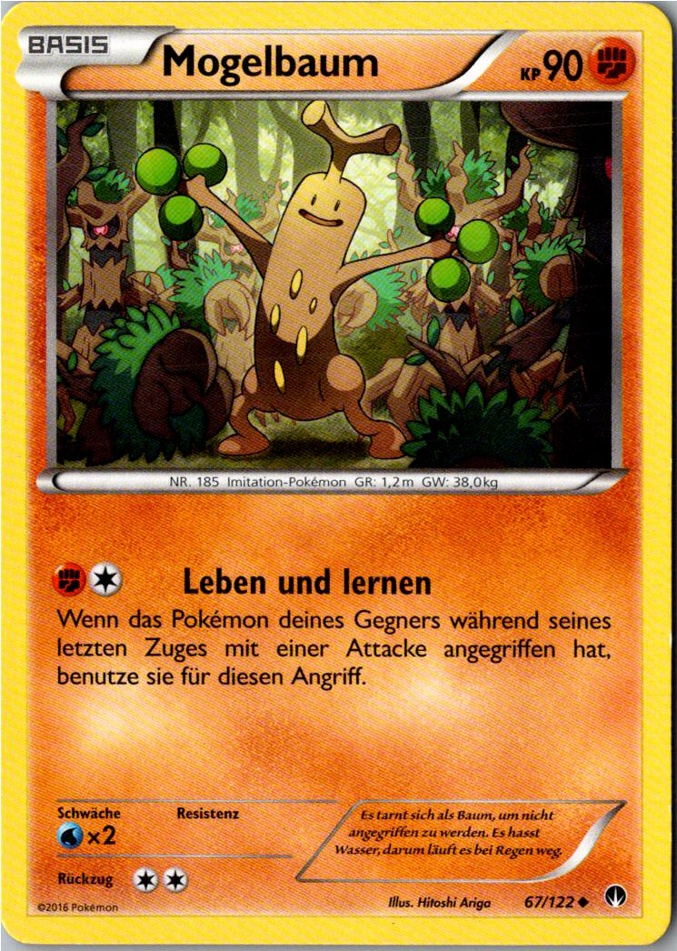 Mogelbaum 67/122 TURBOfieber – Vorderseite