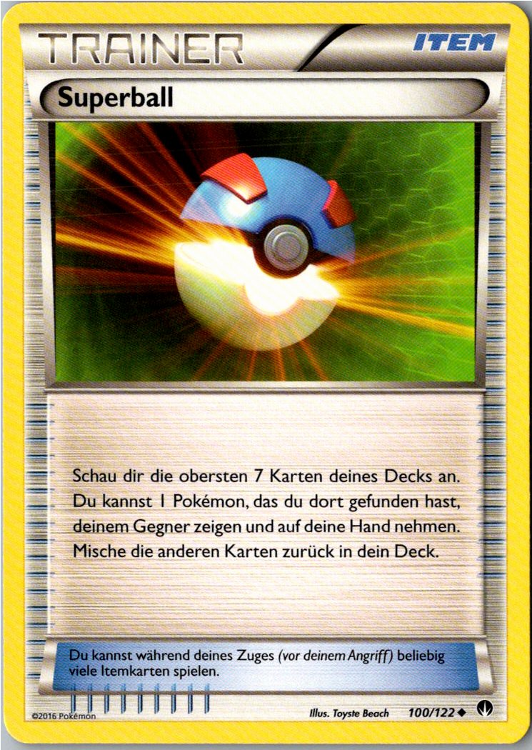 Superball 100/122 TURBOfieber – Vorderseite