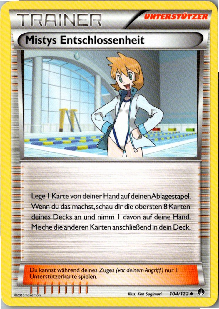 Mistys Entschlossenheit 104/122 TURBOfieber – Vorderseite