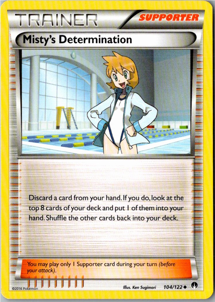 Misty's Determination 104/122 TURBOfieber – Vorderseite