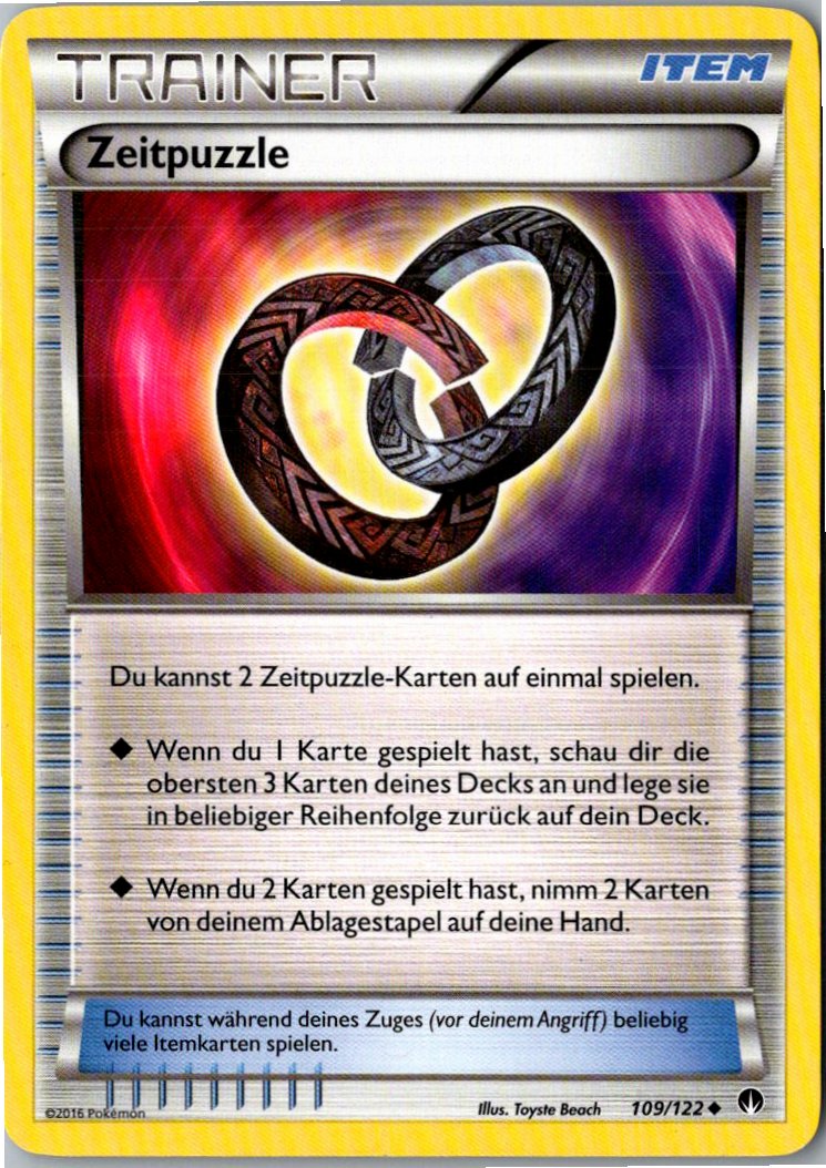 Zeitpuzzle 109/122 TURBOfieber – Vorderseite
