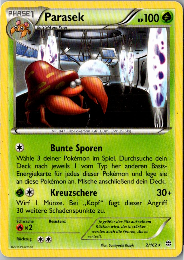 Parasek 2/162 TURBOstart – Vorderseite