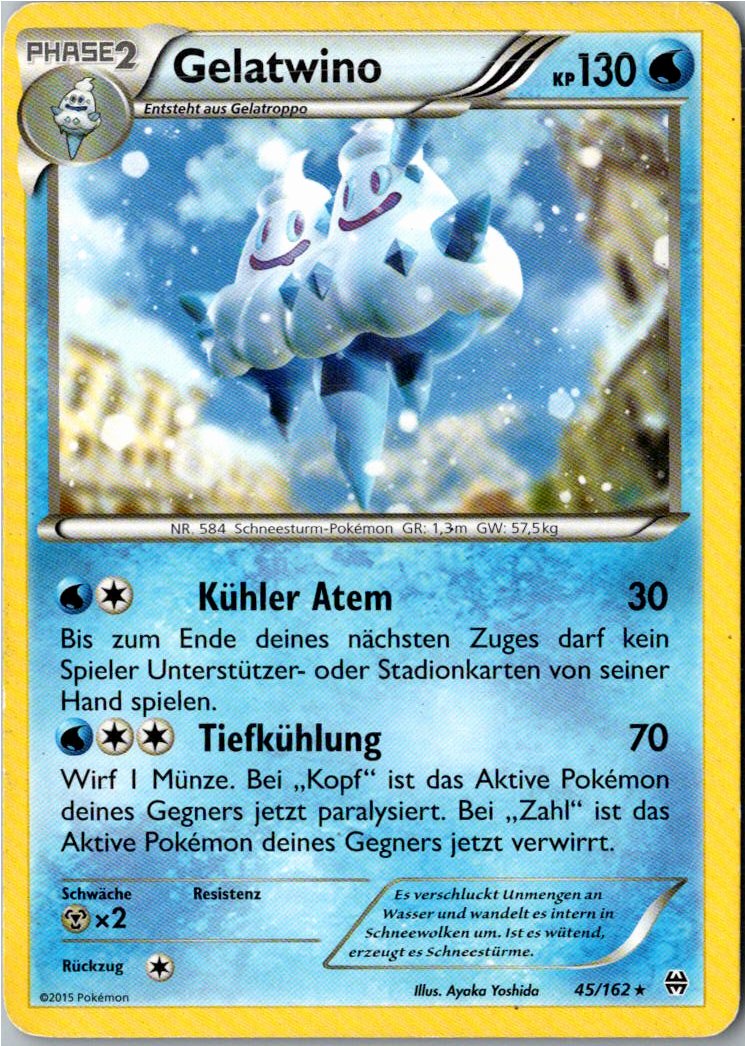 Gelatwino 45/162 TURBOstart – Vorderseite