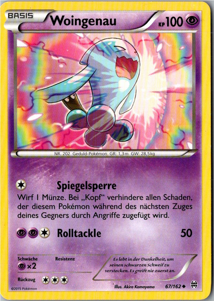 Wobbuffet 67/162 TURBOstart – Vorderseite