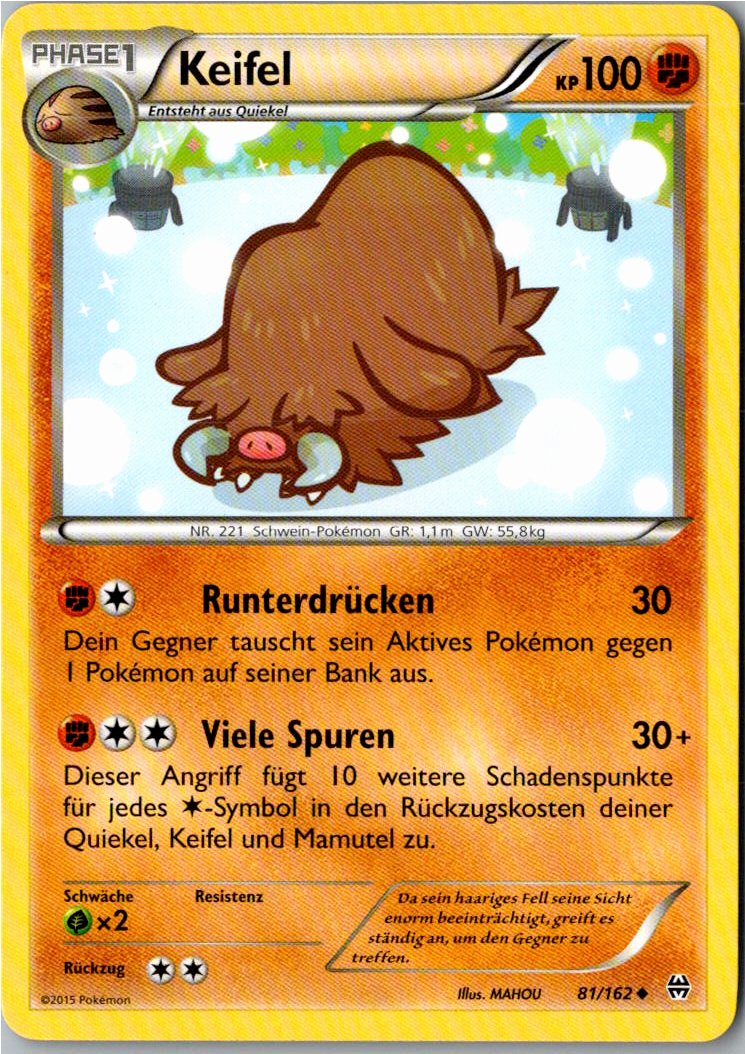Keifel 81/162 TURBOstart – Vorderseite
